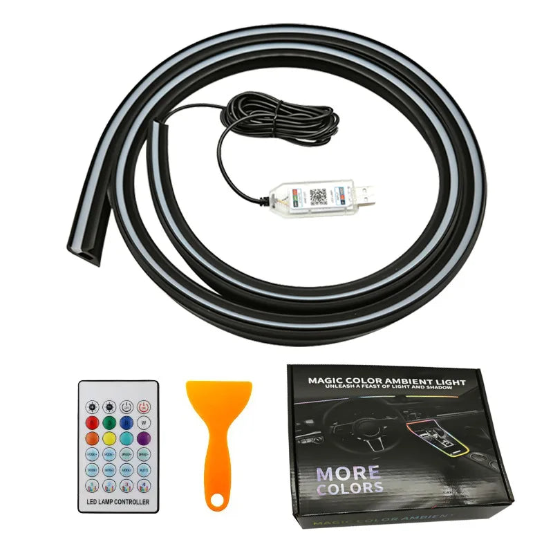 Symphony RGB 64 Color Front Windshield Dashboard LED Ambient Strip