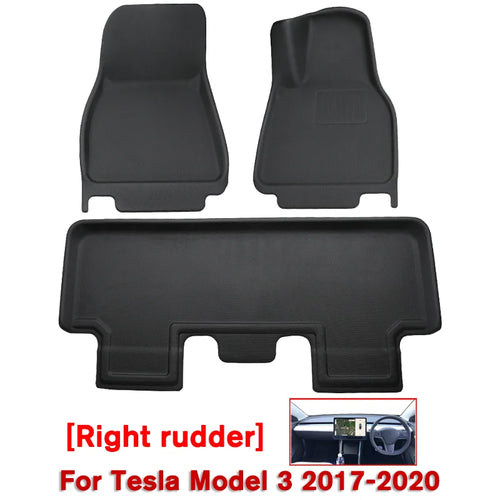 Floor Mats Trunk Mats For Tesla Model Y Model 3 2021 to 2023 2024