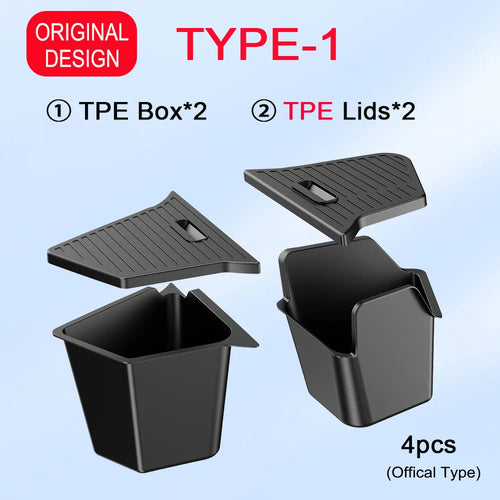 For Tesla Model Y Juniper Trunk Organizer Side Storage Box Boot