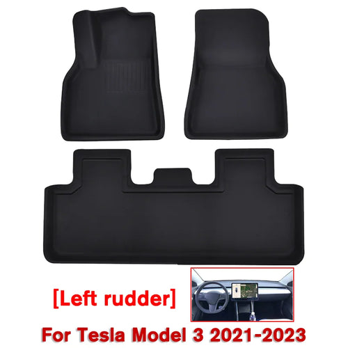 Floor Mats Trunk Mats For Tesla Model Y Model 3 2021 to 2023 2024