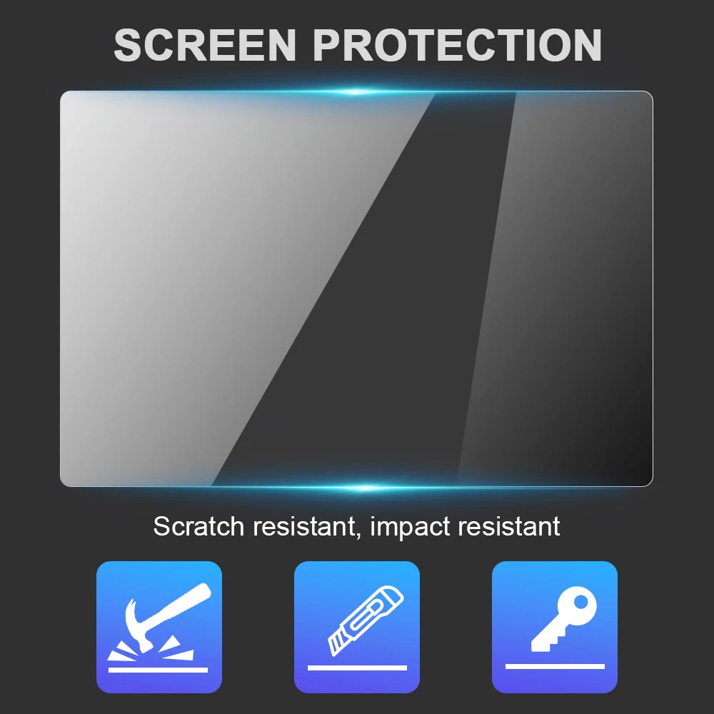 IPENGEN Tempered Glass Screen Protector For Tesla Model 3 Y 2021-2024