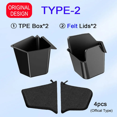 For Tesla Model Y Juniper Trunk Organizer Side Storage Box Boot