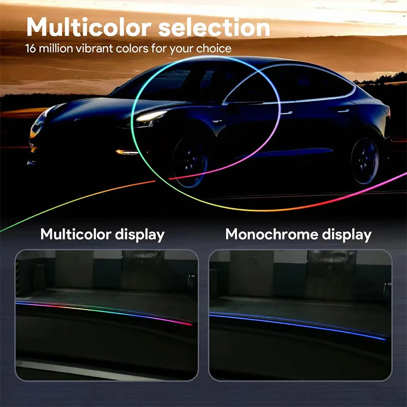 Symphony RGB 64 Color Front Windshield Dashboard LED Ambient Strip