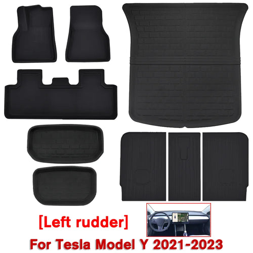 Floor Mats Trunk Mats For Tesla Model Y Model 3 2021 to 2023 2024