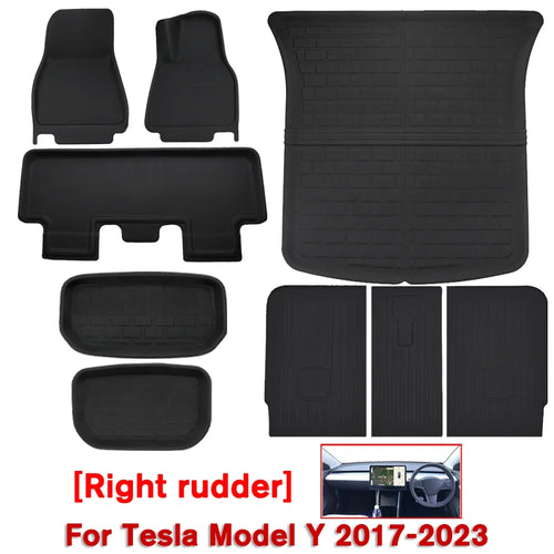 Floor Mats Trunk Mats For Tesla Model Y Model 3 2021 to 2023 2024